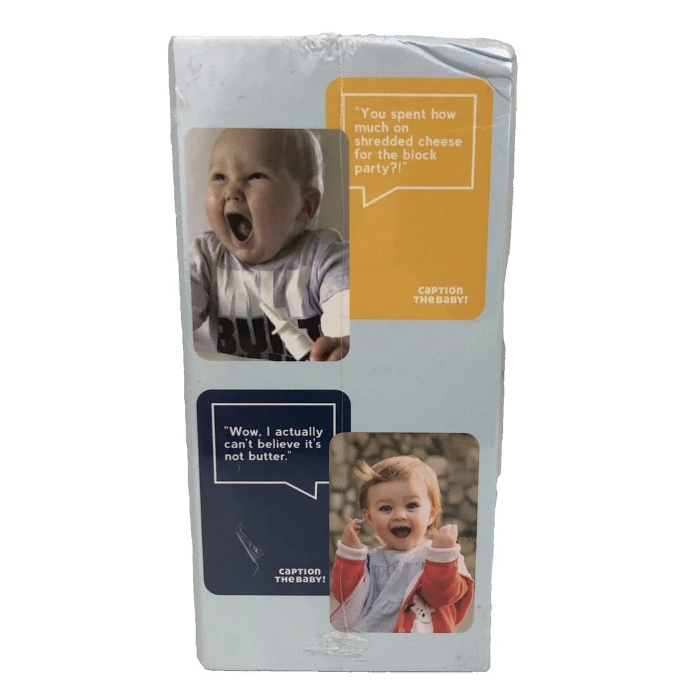 Caption The Baby Card Game Baby Shower Gender‎ Reveal Family Party Game New